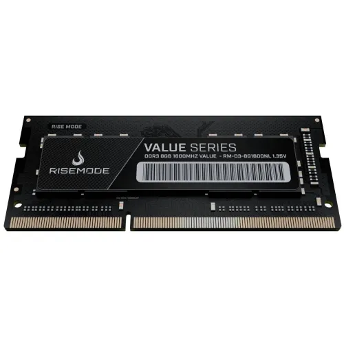 Memória RAM para Notebook Rise Mode Value Series, 8GB, 1600MHz, DDR3, CL11 - RM-D3-8G1600NL