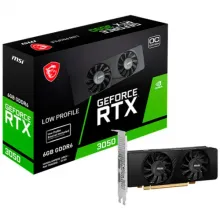Placa de Vídeo MSI GeForce RTX 3050 Low Profile 6GB GDDR6 96 bits - 912-V812-023 Placa de Vídeo MSI GeForce RTX 3050 Low Profile 6GB GDDR6 96 bits - 912-V812-023