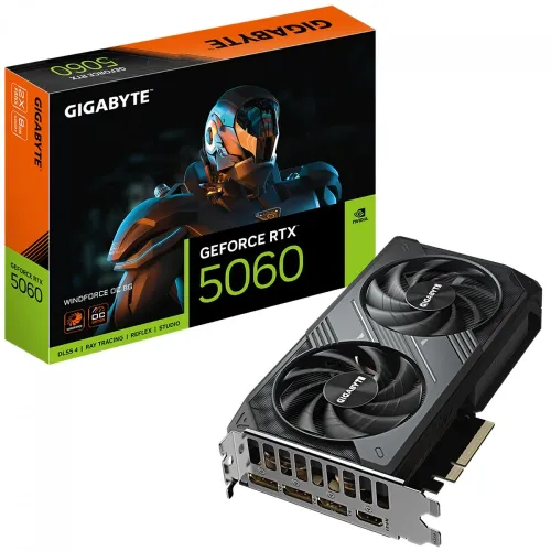 Placa de Video MSI GeForce RTX 5060 Inspire OC 8GB GDDR7 128bit - G5060-8I2C