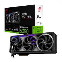 Placa de Vídeo Asus GeForce RTX 5090 Rog Astral OC 32GB GDDR7 512 Bit - ROG-ASTRAL-RTX5090-O32G-GAMING Placa de Vídeo Asus GeForce RTX 5090 Rog Astral OC 32GB GDDR7 512 Bit - ROG-ASTRAL-RTX5090-O32G-GAMING