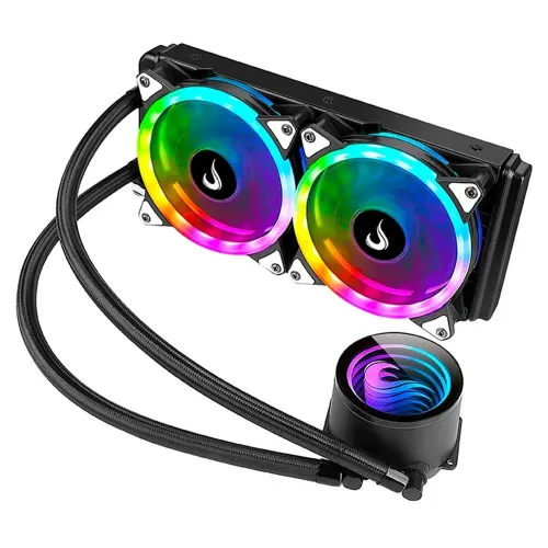 Water Cooler Gamer Rise Mode, 240mm, AMD/Intel, Preto - RM-WC-AB-240