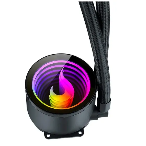 Water Cooler Gamer Rise Mode, 240mm, AMD/Intel, Preto - RM-WC-AB-240